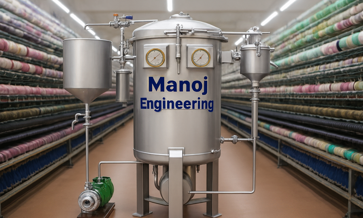 High Temperature High Pressure Yarn Dyeing Machine: Reliable Performance by Manoj Engineering
